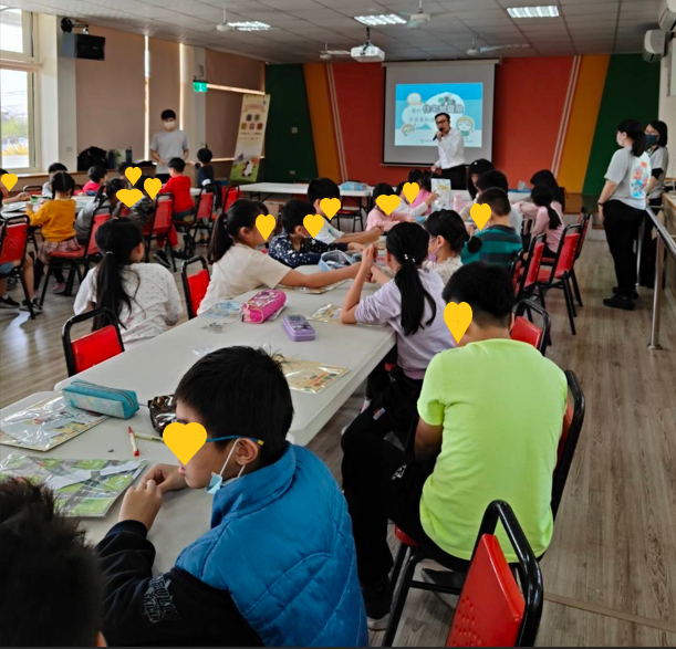 讓學子們自小學習地震防災教育，當災害發生時，可以保謢自身安全！