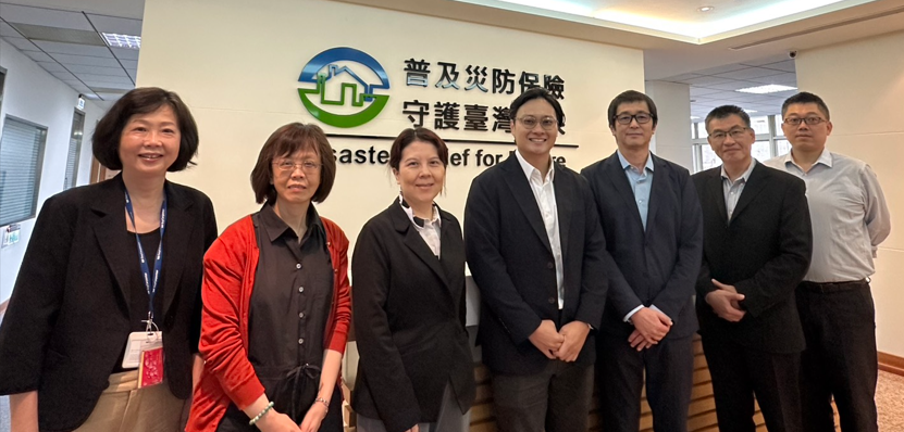 本基金與SCOR Re 合影