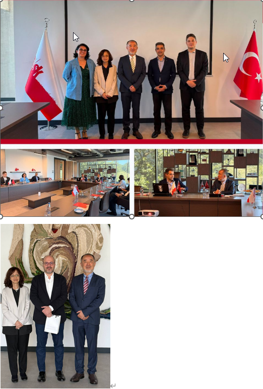 本基金代表成員與土耳其天災共保組織 (TCIP)及其技術營運機構Türk Re 高階經營管理團隊於雙邊會議後合影。