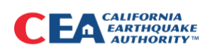 California Earthquake Authority（CEA）